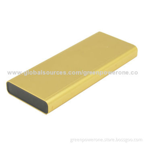Metal case power bank 4000mAh, small size with Li-poly battery, portable power bank battery